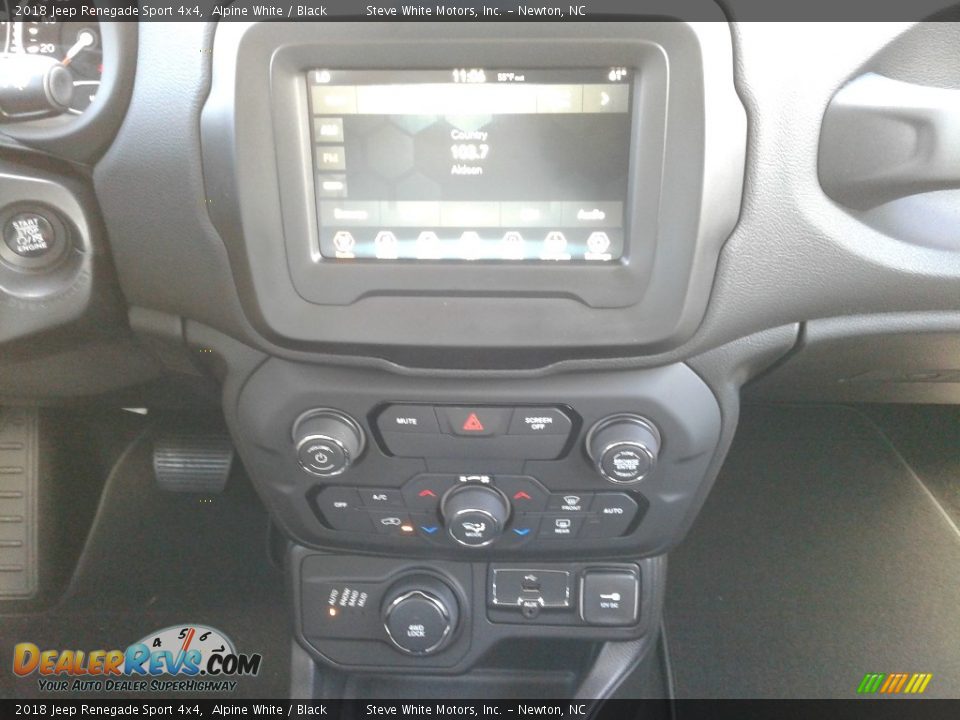 2018 Jeep Renegade Sport 4x4 Alpine White / Black Photo #19