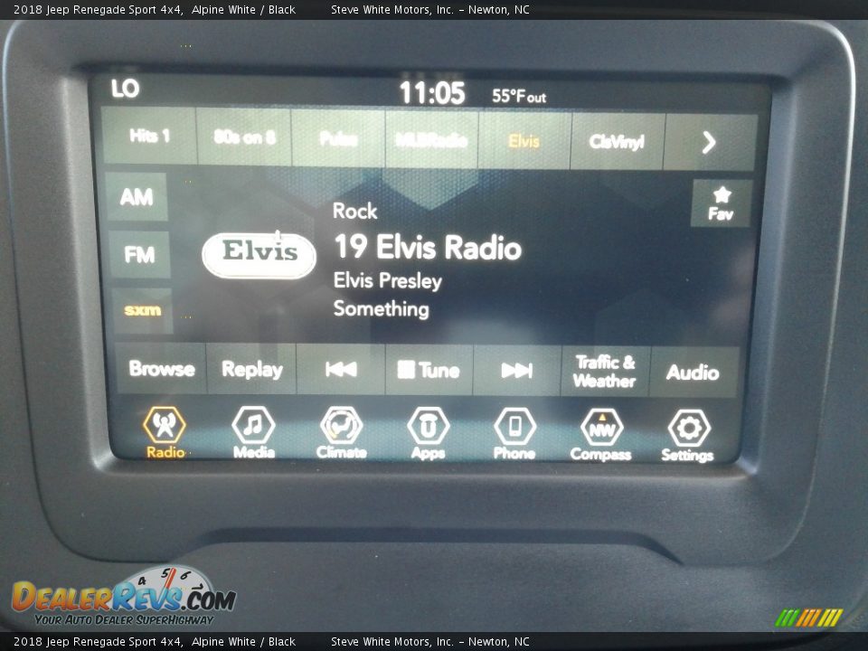 2018 Jeep Renegade Sport 4x4 Alpine White / Black Photo #20