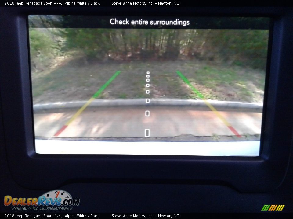2018 Jeep Renegade Sport 4x4 Alpine White / Black Photo #21