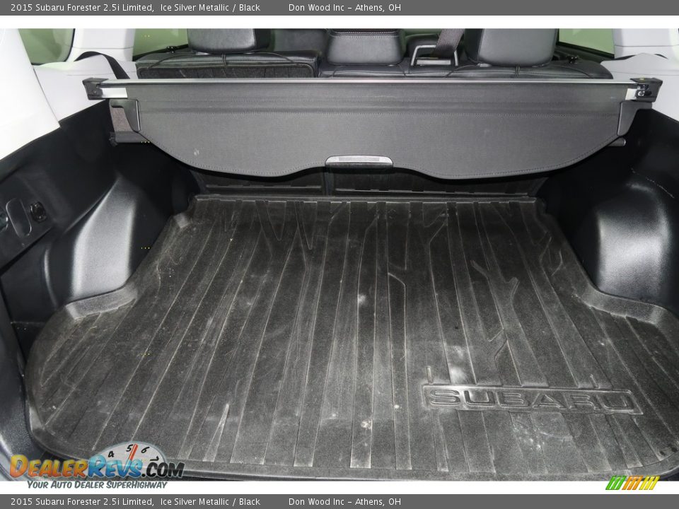 2015 Subaru Forester 2.5i Limited Ice Silver Metallic / Black Photo #24