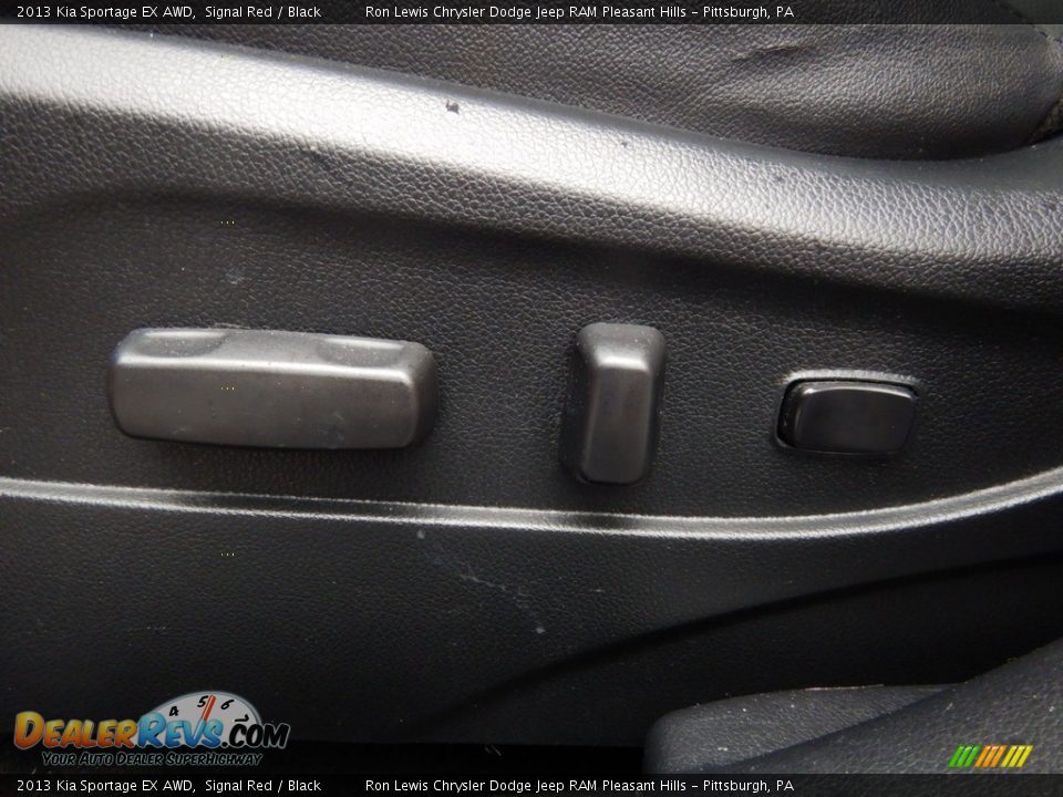 2013 Kia Sportage EX AWD Signal Red / Black Photo #16