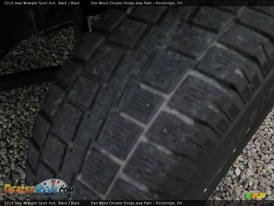 2014 Jeep Wrangler Sport 4x4 Black / Black Photo #18