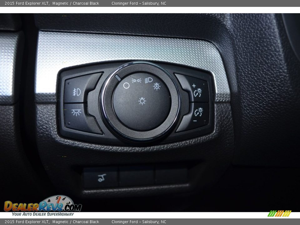 2015 Ford Explorer XLT Magnetic / Charcoal Black Photo #23