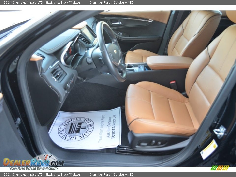 2014 Chevrolet Impala LTZ Black / Jet Black/Mojave Photo #8