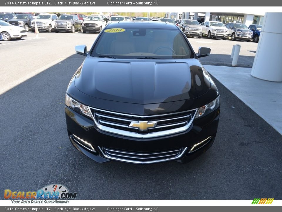 2014 Chevrolet Impala LTZ Black / Jet Black/Mojave Photo #22
