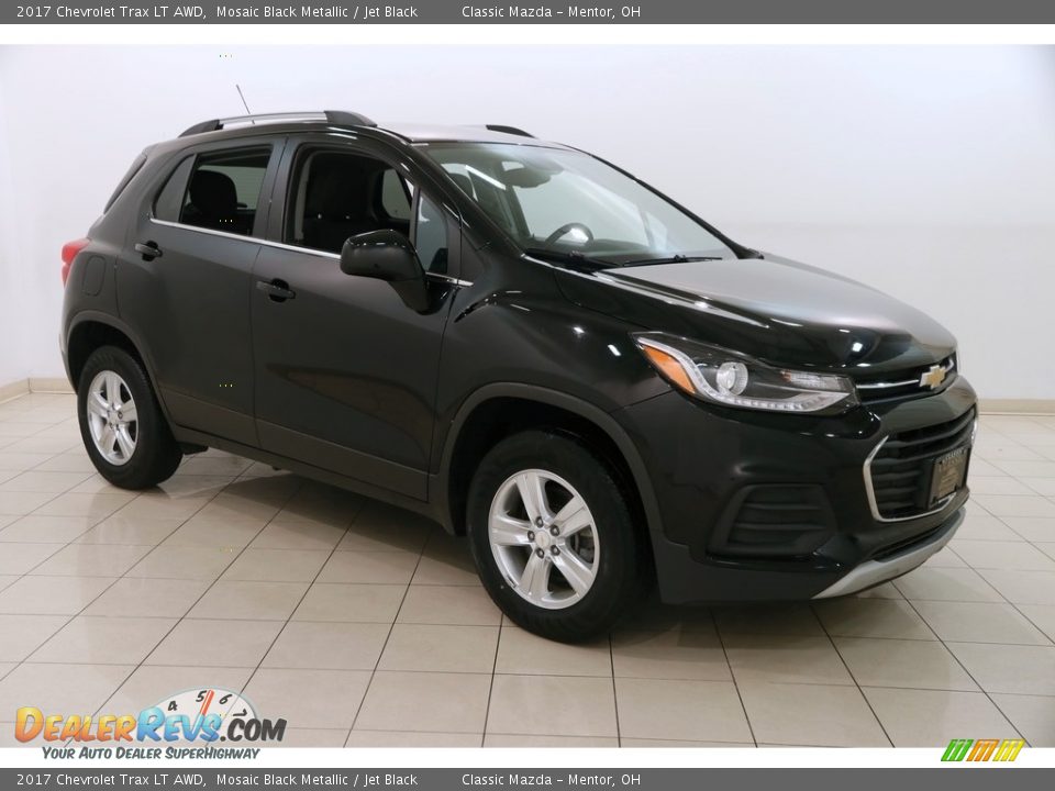 2017 Chevrolet Trax LT AWD Mosaic Black Metallic / Jet Black Photo #1