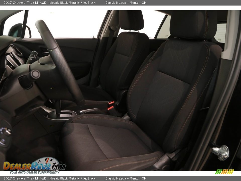 2017 Chevrolet Trax LT AWD Mosaic Black Metallic / Jet Black Photo #5