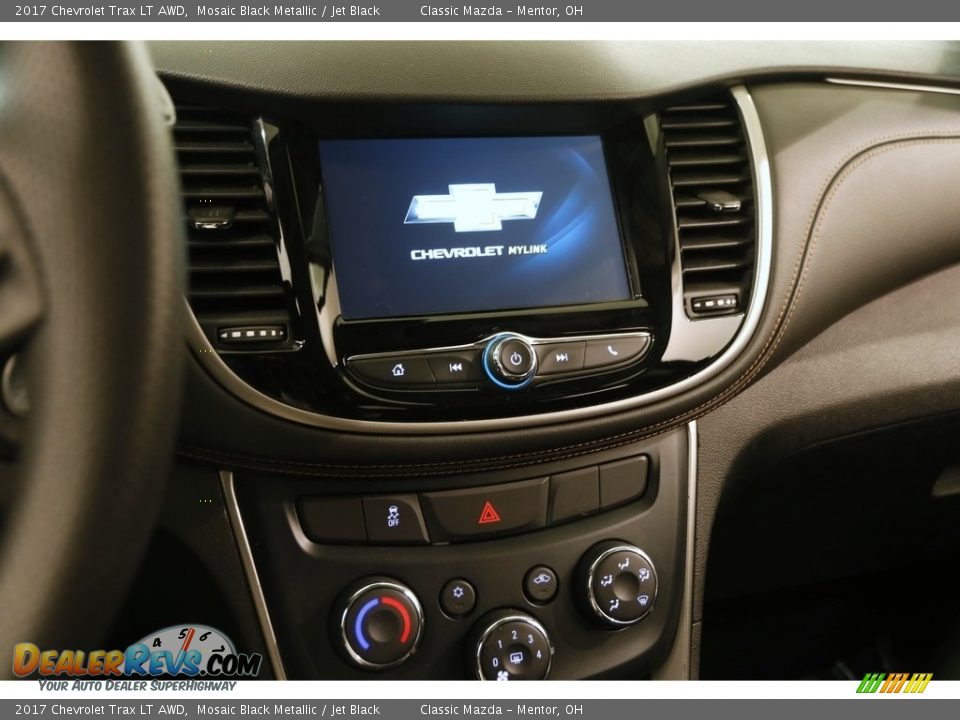 2017 Chevrolet Trax LT AWD Mosaic Black Metallic / Jet Black Photo #8