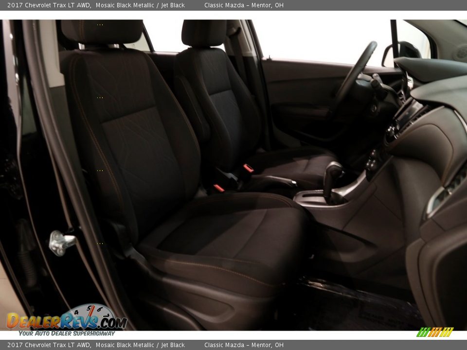 2017 Chevrolet Trax LT AWD Mosaic Black Metallic / Jet Black Photo #15