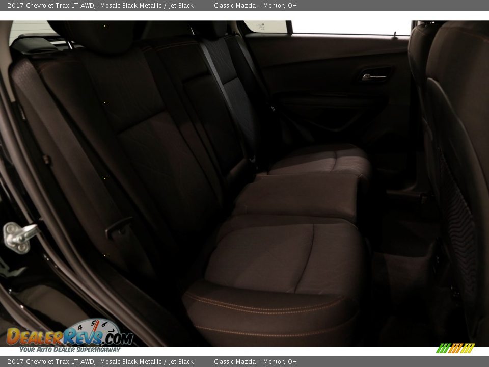 2017 Chevrolet Trax LT AWD Mosaic Black Metallic / Jet Black Photo #16