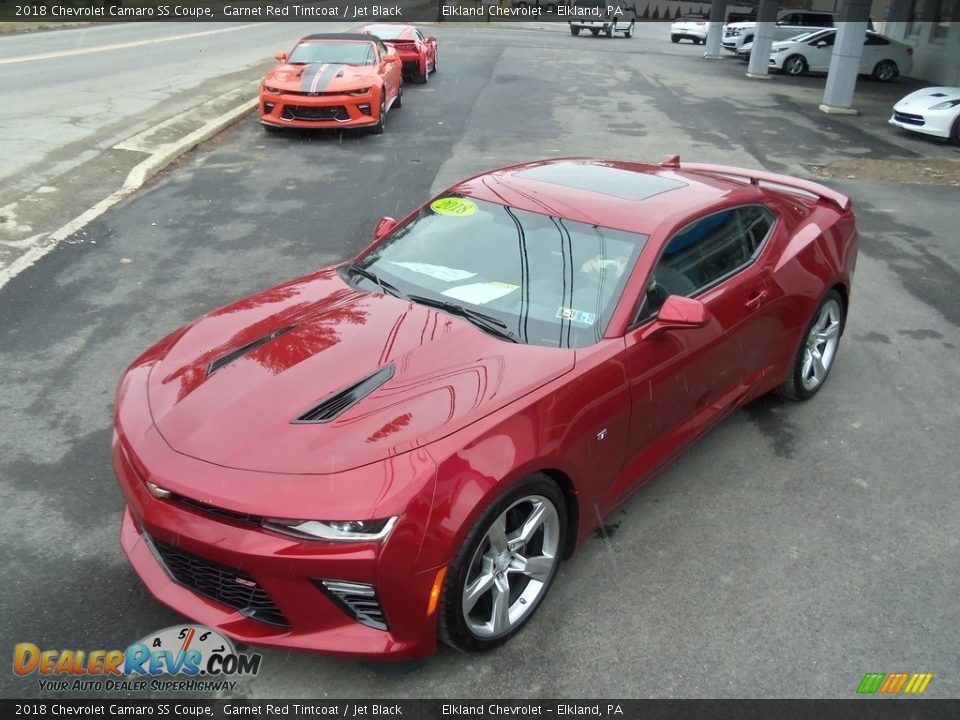2018 Chevrolet Camaro SS Coupe Garnet Red Tintcoat / Jet Black Photo #2