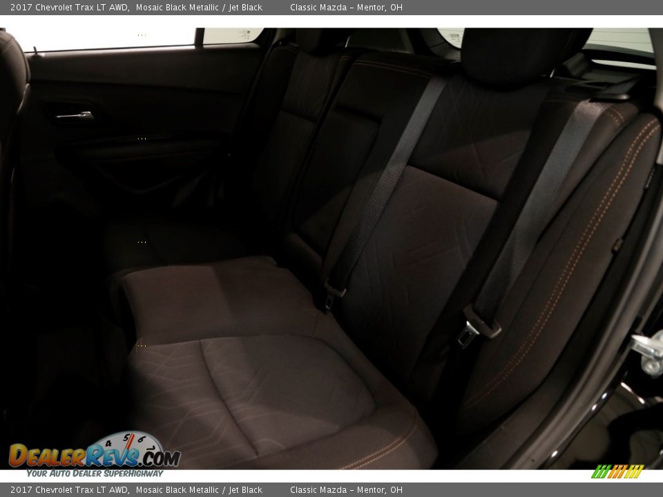 2017 Chevrolet Trax LT AWD Mosaic Black Metallic / Jet Black Photo #17