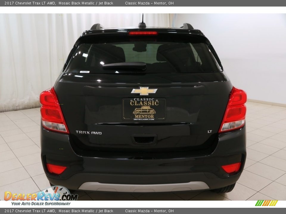 2017 Chevrolet Trax LT AWD Mosaic Black Metallic / Jet Black Photo #18