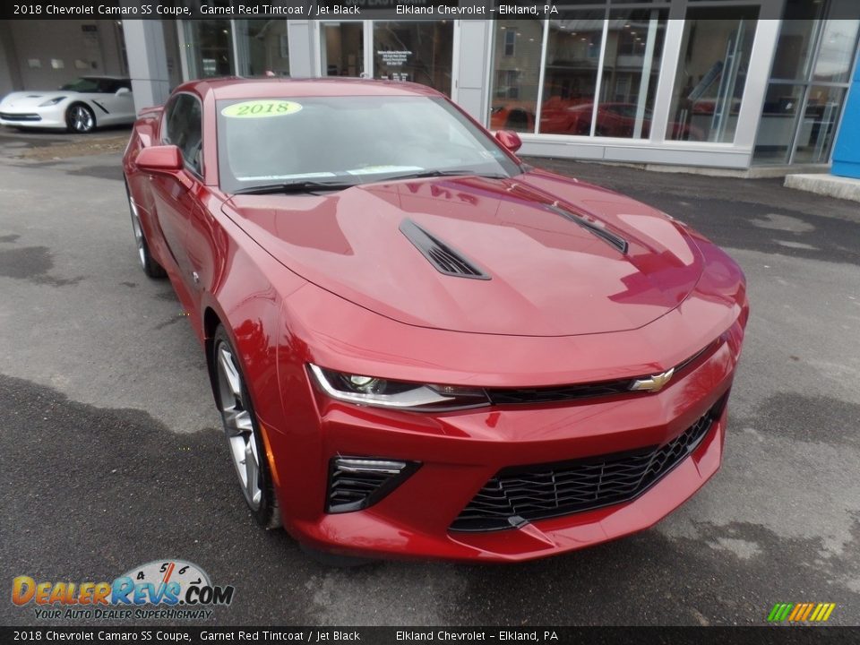2018 Chevrolet Camaro SS Coupe Garnet Red Tintcoat / Jet Black Photo #3
