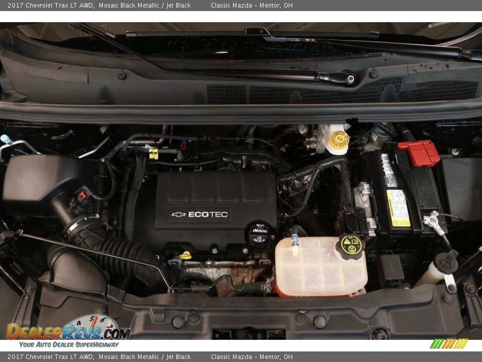 2017 Chevrolet Trax LT AWD Mosaic Black Metallic / Jet Black Photo #19