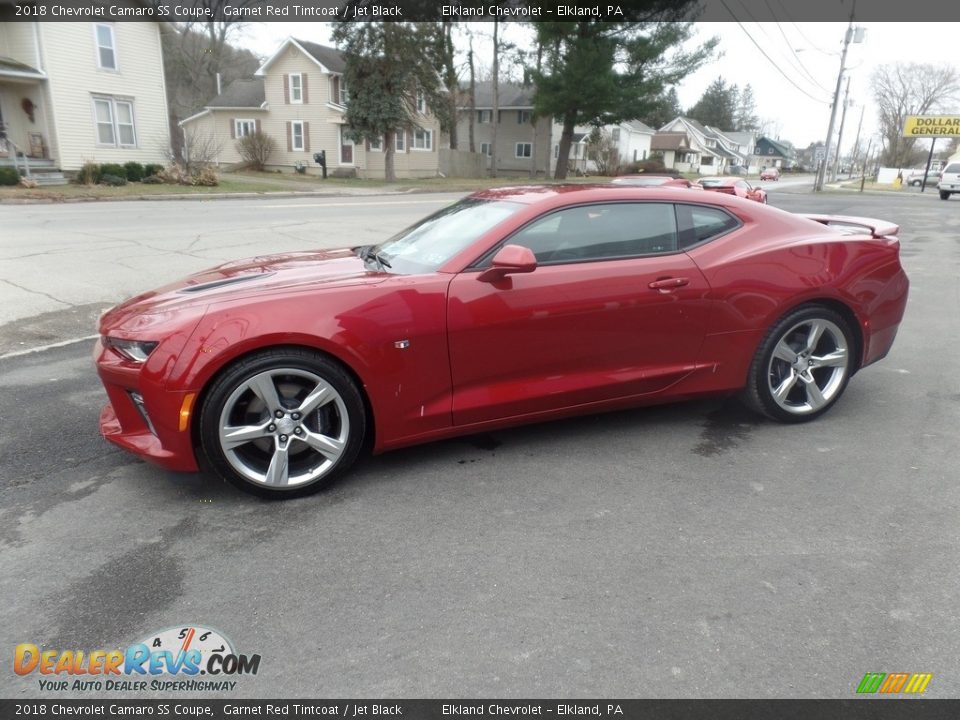 2018 Chevrolet Camaro SS Coupe Garnet Red Tintcoat / Jet Black Photo #6