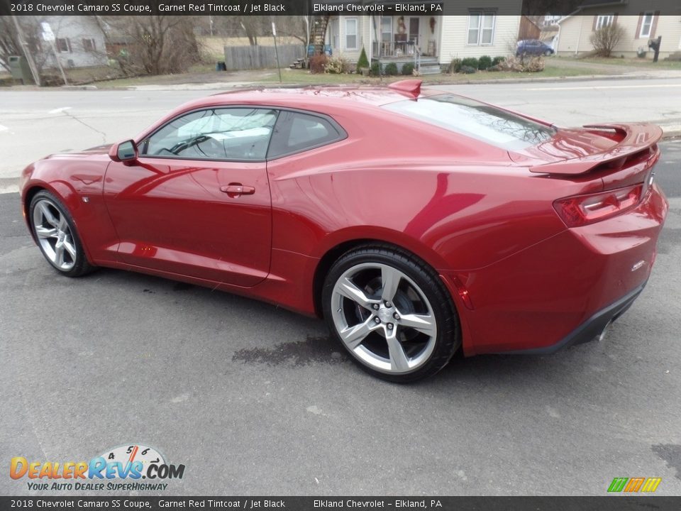 2018 Chevrolet Camaro SS Coupe Garnet Red Tintcoat / Jet Black Photo #7