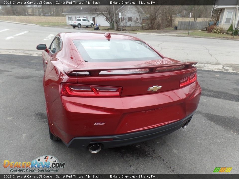 2018 Chevrolet Camaro SS Coupe Garnet Red Tintcoat / Jet Black Photo #8
