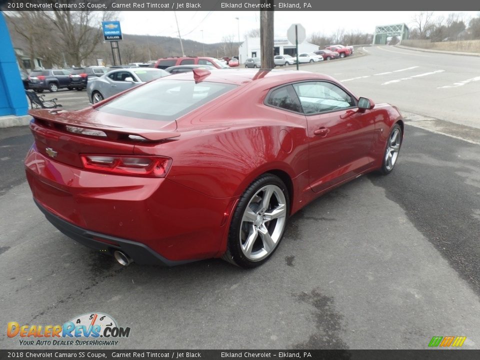 2018 Chevrolet Camaro SS Coupe Garnet Red Tintcoat / Jet Black Photo #10