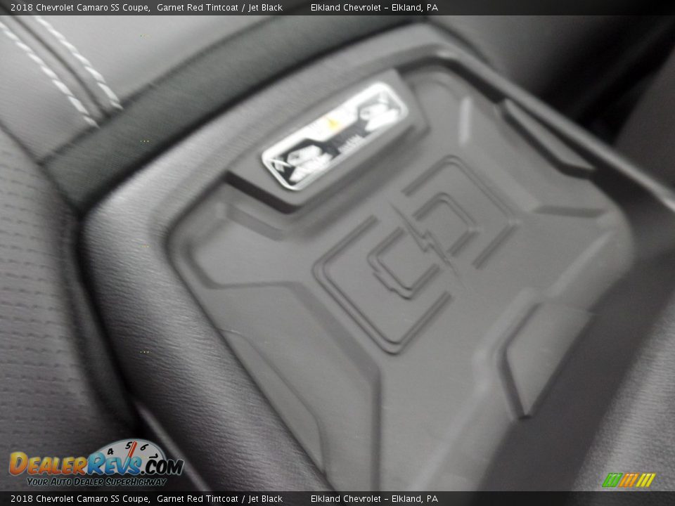2018 Chevrolet Camaro SS Coupe Garnet Red Tintcoat / Jet Black Photo #17