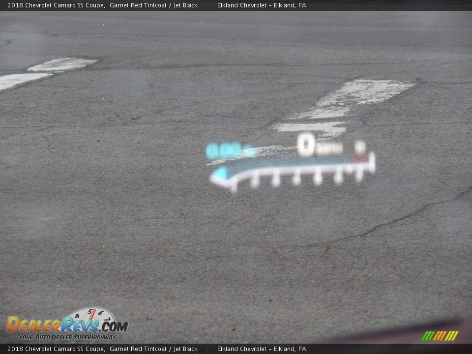 2018 Chevrolet Camaro SS Coupe Garnet Red Tintcoat / Jet Black Photo #25