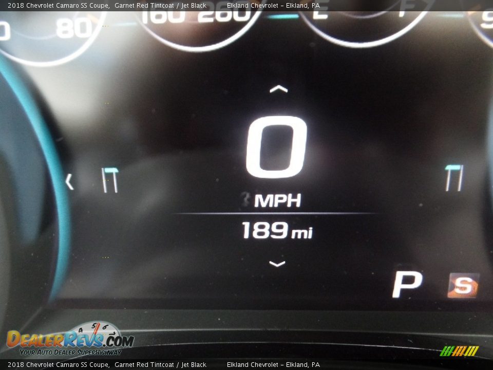 2018 Chevrolet Camaro SS Coupe Garnet Red Tintcoat / Jet Black Photo #30