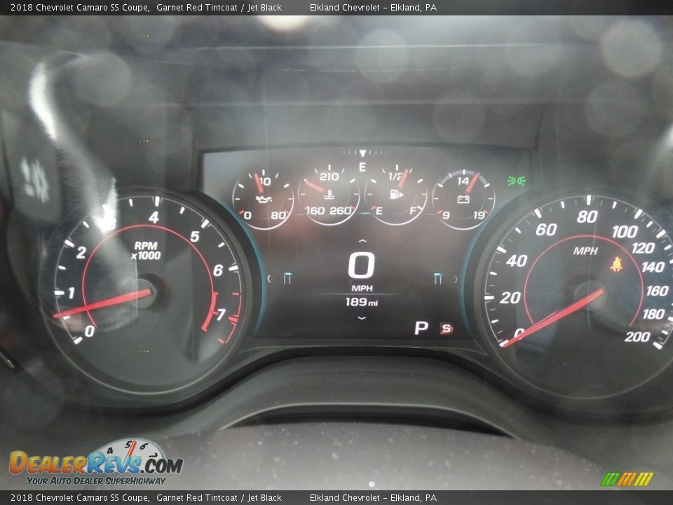 2018 Chevrolet Camaro SS Coupe Gauges Photo #31