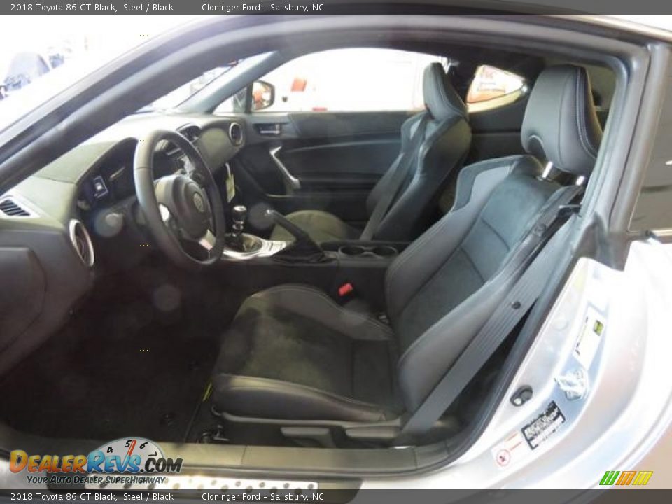 Black Interior - 2018 Toyota 86 GT Black Photo #6