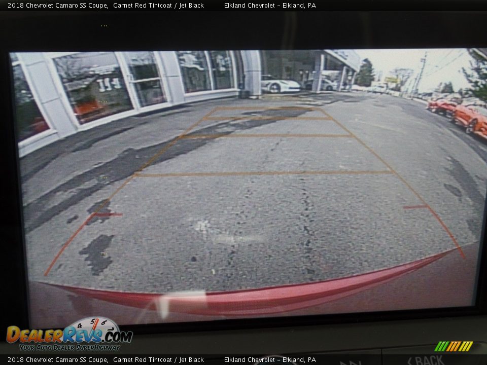 2018 Chevrolet Camaro SS Coupe Garnet Red Tintcoat / Jet Black Photo #33