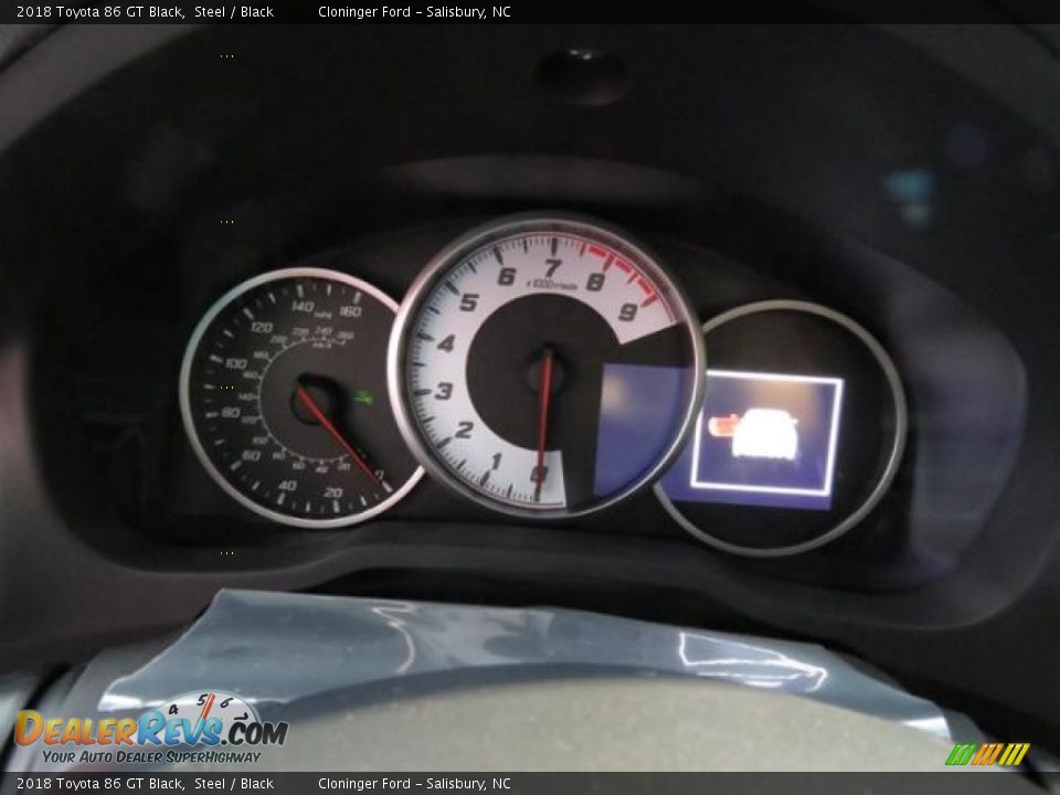 2018 Toyota 86 GT Black Gauges Photo #9