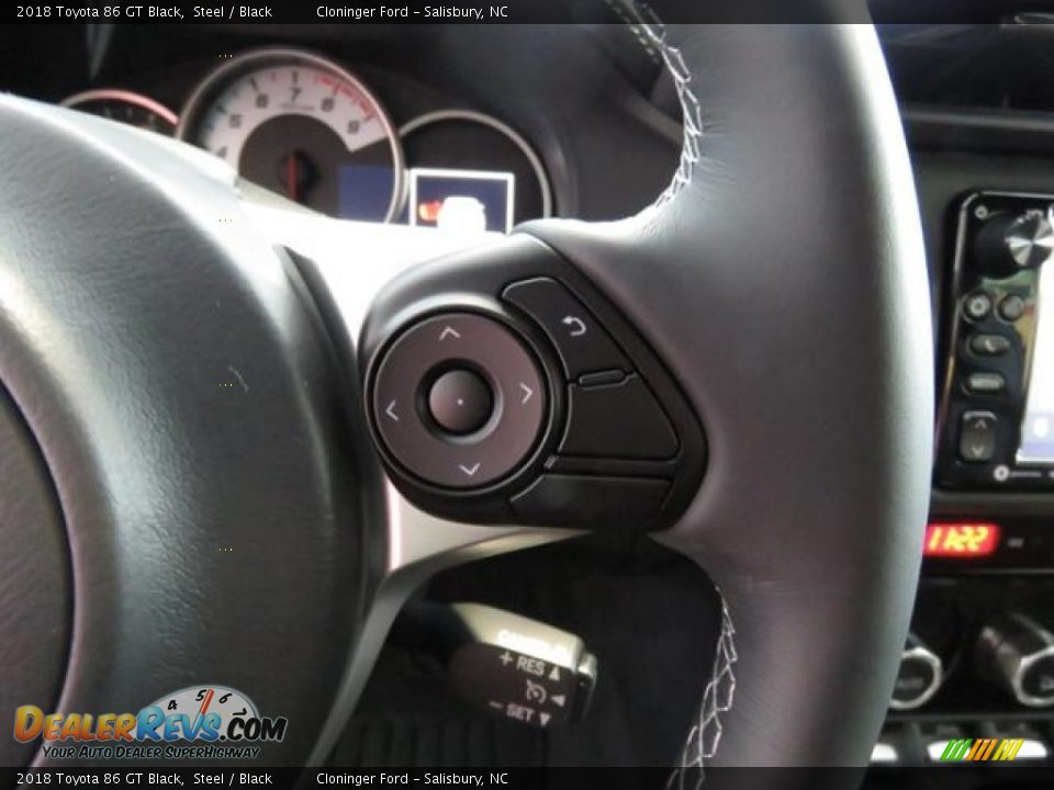 Controls of 2018 Toyota 86 GT Black Photo #11