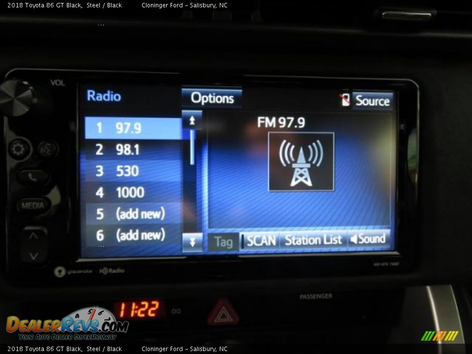 Audio System of 2018 Toyota 86 GT Black Photo #14