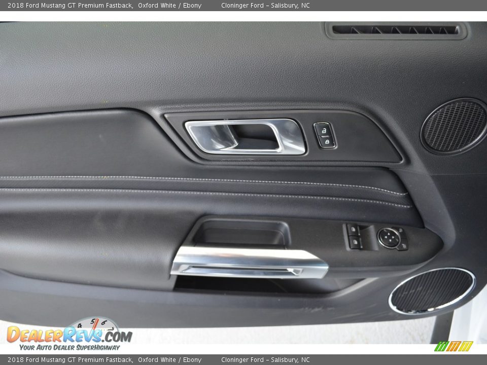 2018 Ford Mustang GT Premium Fastback Oxford White / Ebony Photo #5