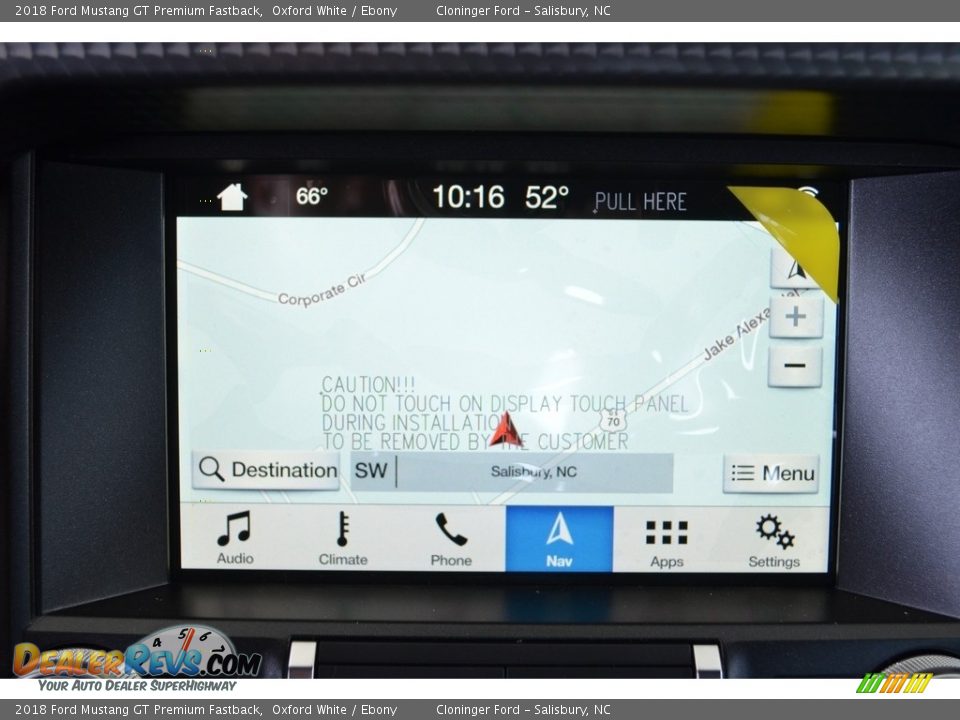 2018 Ford Mustang GT Premium Fastback Oxford White / Ebony Photo #10