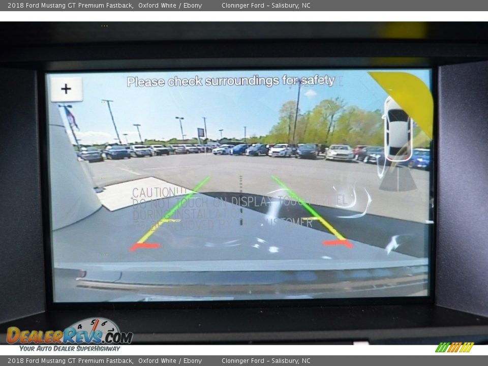 2018 Ford Mustang GT Premium Fastback Oxford White / Ebony Photo #13