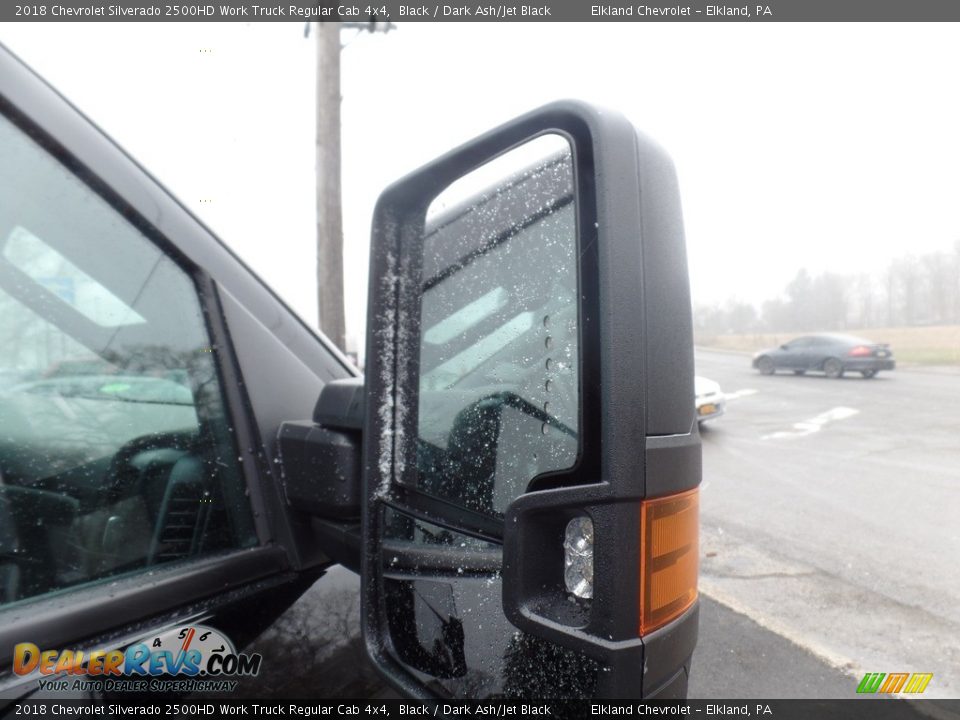 2018 Chevrolet Silverado 2500HD Work Truck Regular Cab 4x4 Black / Dark Ash/Jet Black Photo #9