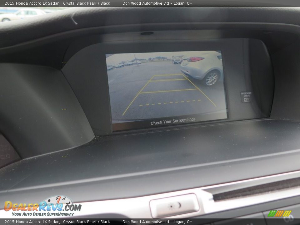 2015 Honda Accord LX Sedan Crystal Black Pearl / Black Photo #3