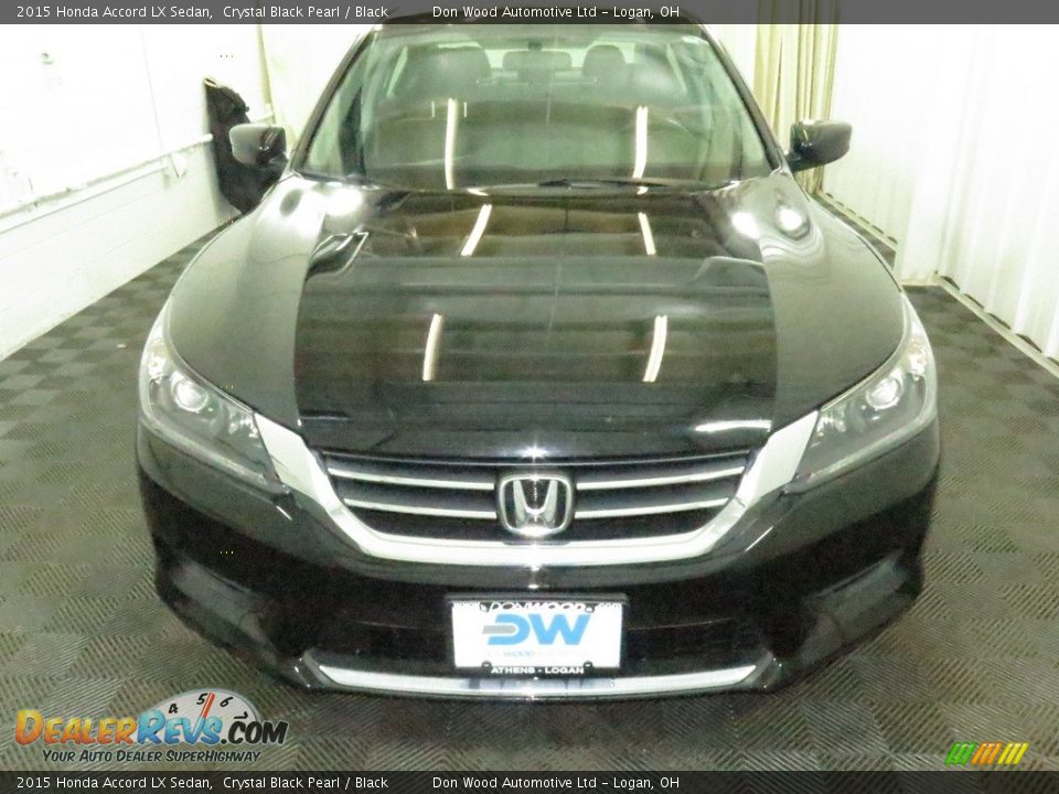 2015 Honda Accord LX Sedan Crystal Black Pearl / Black Photo #6