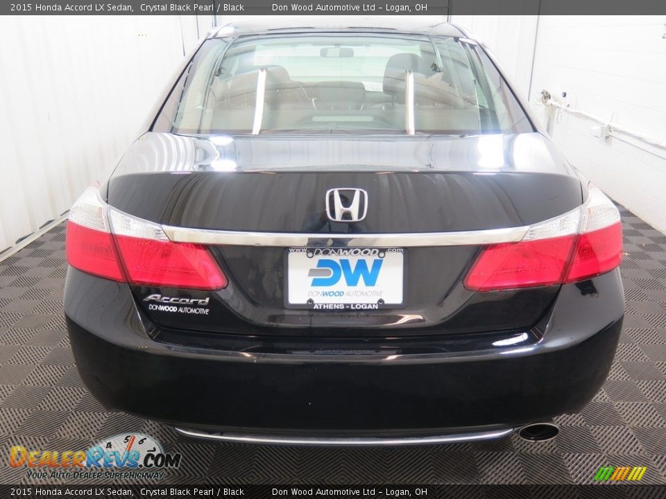 2015 Honda Accord LX Sedan Crystal Black Pearl / Black Photo #9