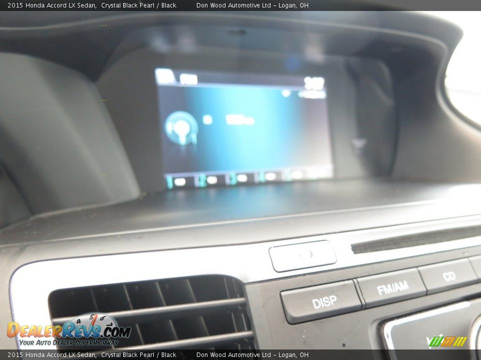 2015 Honda Accord LX Sedan Crystal Black Pearl / Black Photo #17
