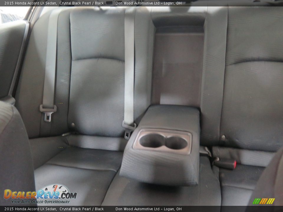 2015 Honda Accord LX Sedan Crystal Black Pearl / Black Photo #19