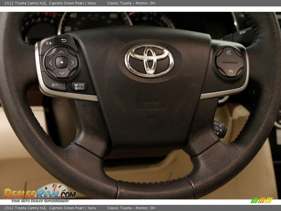 2012 Toyota Camry XLE Cypress Green Pearl / Ivory Photo #6