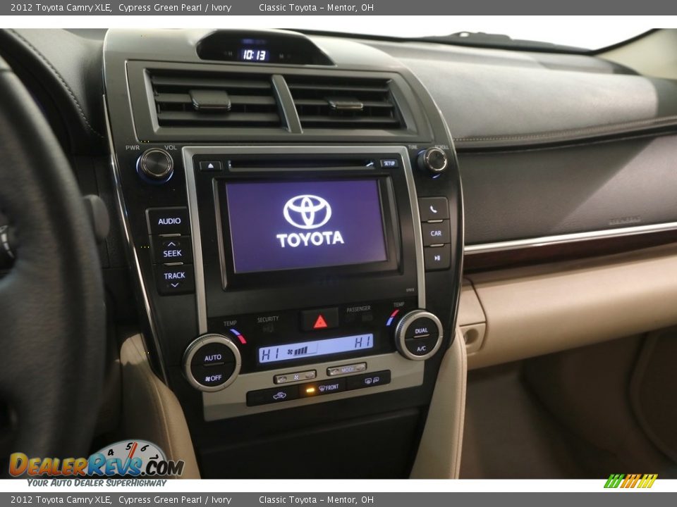 2012 Toyota Camry XLE Cypress Green Pearl / Ivory Photo #8