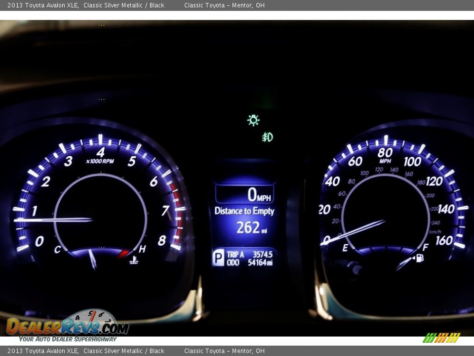 2013 Toyota Avalon XLE Classic Silver Metallic / Black Photo #9