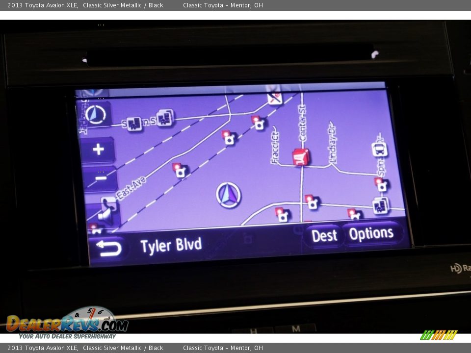 2013 Toyota Avalon XLE Classic Silver Metallic / Black Photo #11