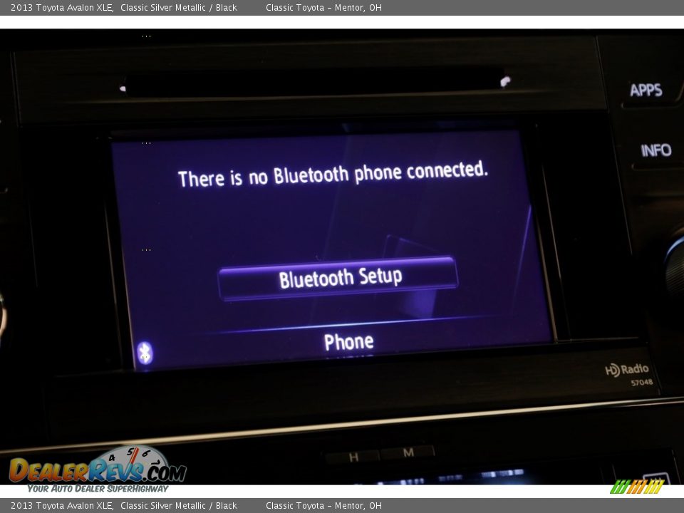 2013 Toyota Avalon XLE Classic Silver Metallic / Black Photo #12