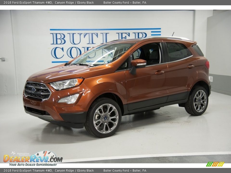2018 Ford EcoSport Titanium 4WD Canyon Ridge / Ebony Black Photo #1