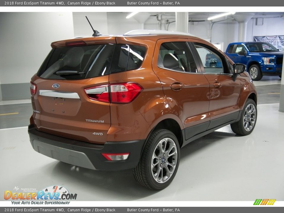 2018 Ford EcoSport Titanium 4WD Canyon Ridge / Ebony Black Photo #4