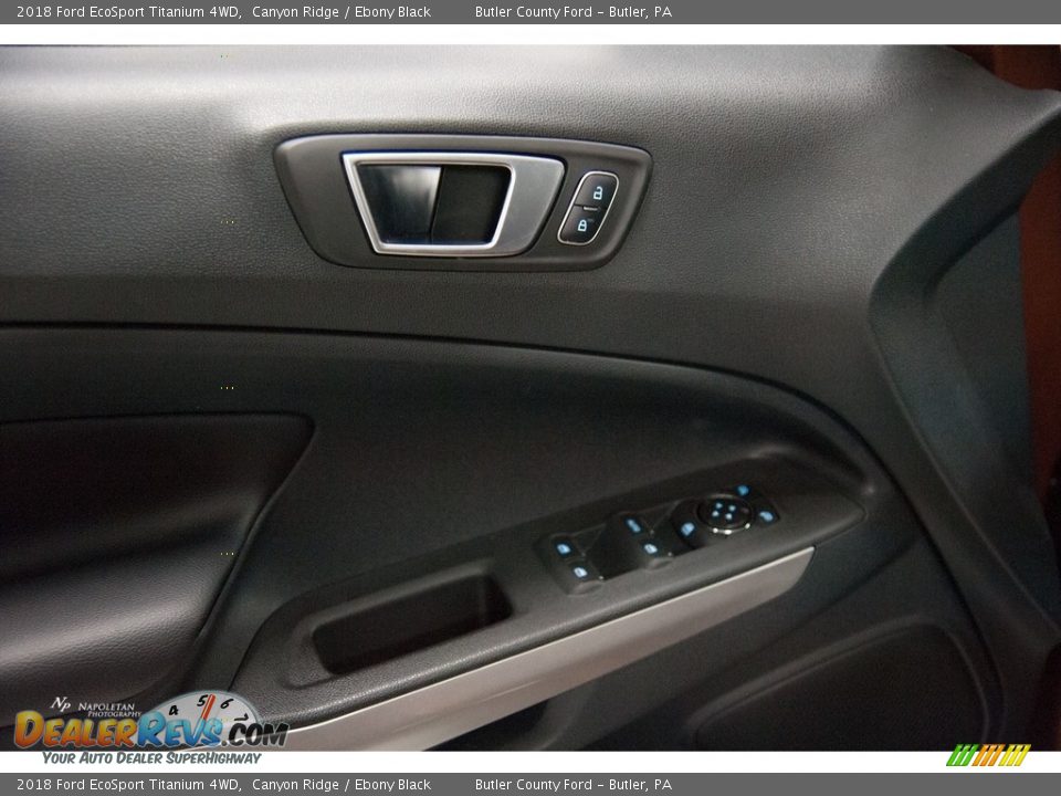 2018 Ford EcoSport Titanium 4WD Canyon Ridge / Ebony Black Photo #7