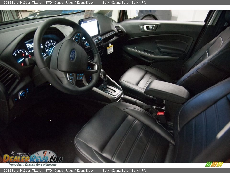 2018 Ford EcoSport Titanium 4WD Canyon Ridge / Ebony Black Photo #8